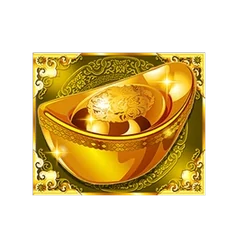 Golden ingot and coin scatter symbol from Dragon Link